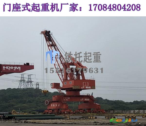 广东广州门座吊生产厂家分享门座吊选型指南